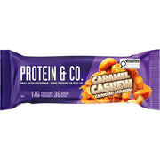 Nutraphase Protein & Co Protein Bars, Single 53g Caramel Cashew - SupplementSource.ca