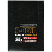 Protein World X-GEAR PROTEIN BARS, 6 Bars/Box Chocolate - SupplementSource.ca