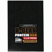 Protein World X-GEAR PROTEIN BARS, 6 Bars/Box Peanut Butter - SupplementSource.ca