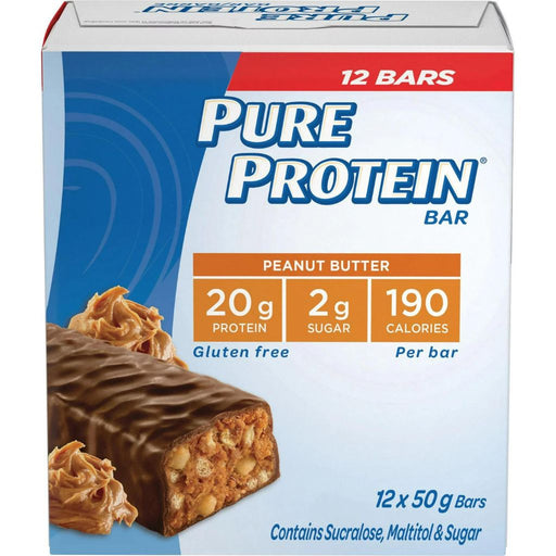 Pure Protein Pure Protein Bars, 12 Peanut Butter- SupplementSource.ca