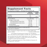 Protocol For Life Balance Krill Oil Nutrition Panel, 60 Softgels - SupplementSource.ca