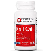 Protocol For Life Balance Krill Oil, 60 Softgels - SupplementSource.ca