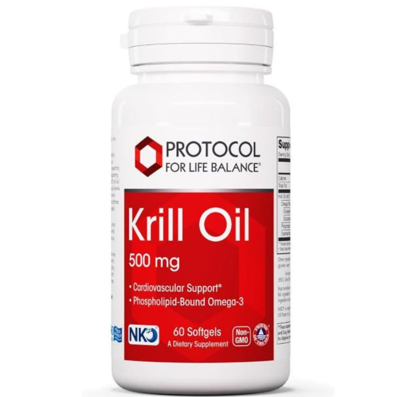 Protocol For Life Balance Krill Oil, 60 Softgels - SupplementSource.ca