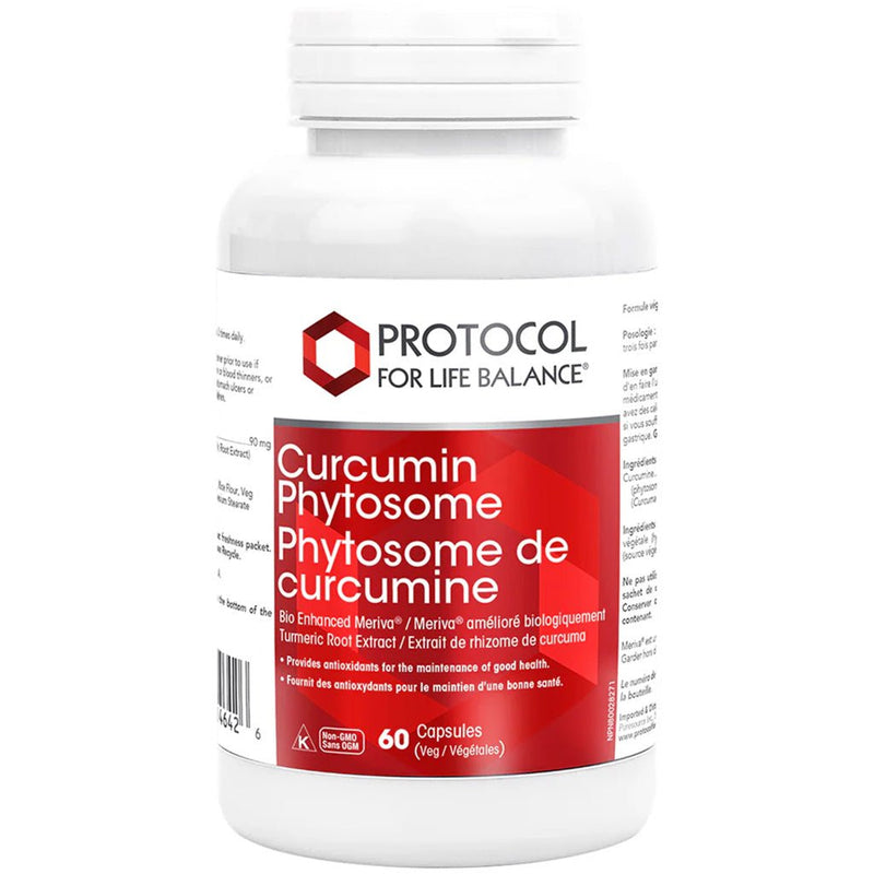 Protocol for Life Balance Curcumin Phytosome, 60 VCaps - SupplementSource.ca