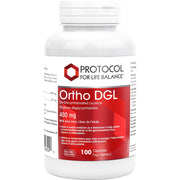 Protocol for Life Balance Ortho DGL, 100 VCaps - SupplementSource.ca