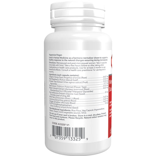 Protocol for Life Balance Menopause Support, 90 VCaps Nutrition Panel - SupplementSource.ca