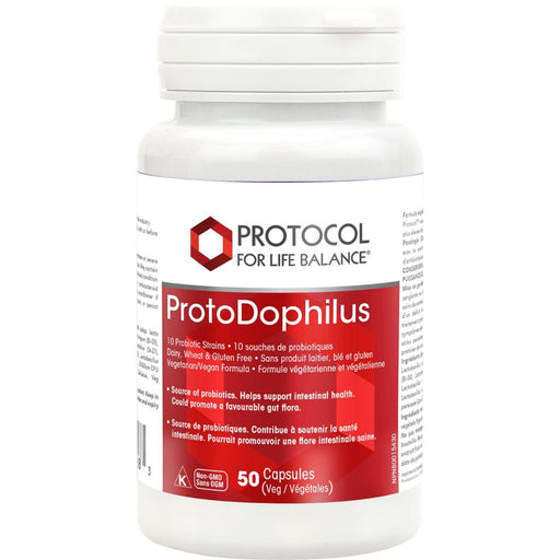 Protocol For Life Balance ProtoDophilus, 50 Capsules - SupplementSource.ca