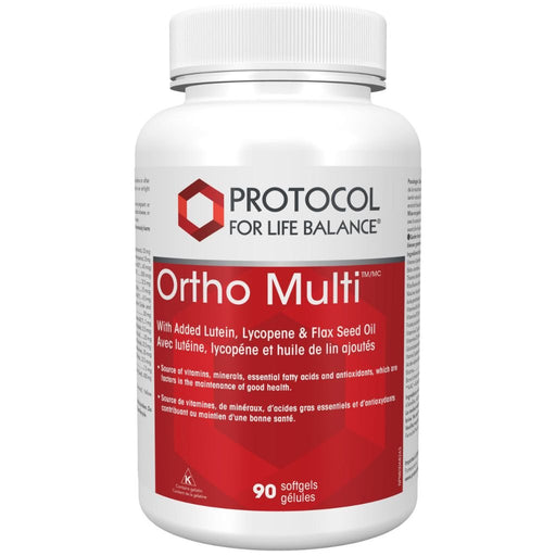 Protocol For Life Balance Ortho Multi, 90 Softgels - SupplementSource.ca
