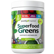 Purely Inspired Superfood Greens, 24 servings, Unflavoured - SupplementSource.ca