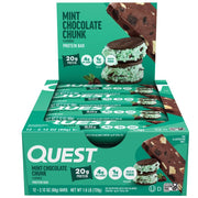 Quest Bars Mint Chocolate Chunk Low Net Carb Bars -  SupplementSource.ca