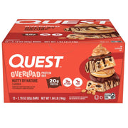 Quest Overload 12 Bars Nutty By Nature - SupplementSource.ca