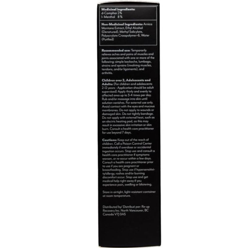 REUP Recovery Prepare Ingredients - SupplementSource.ca