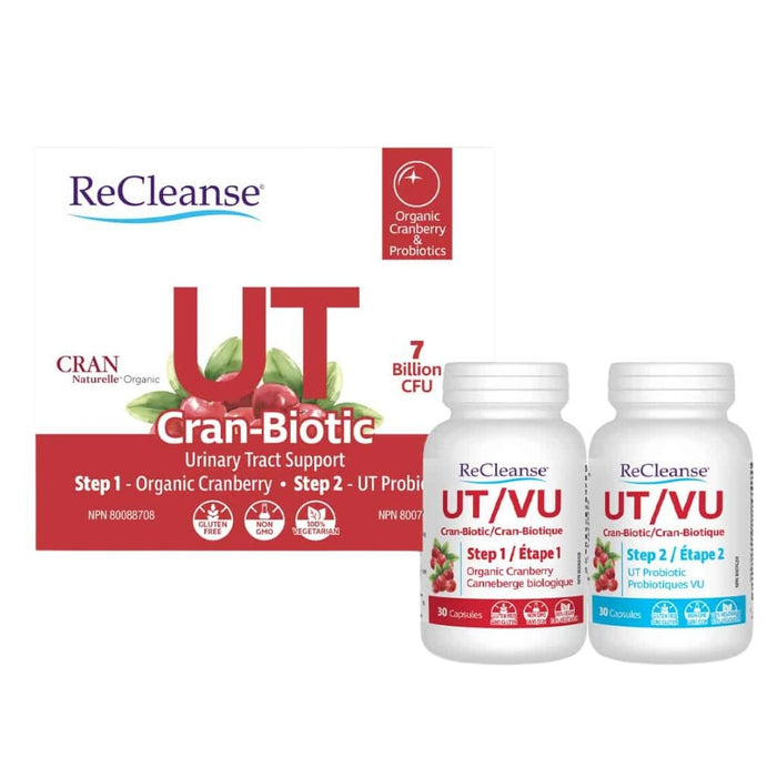 Prairie Naturals RECLEANSE UT CRAN-BIOTIC KIT