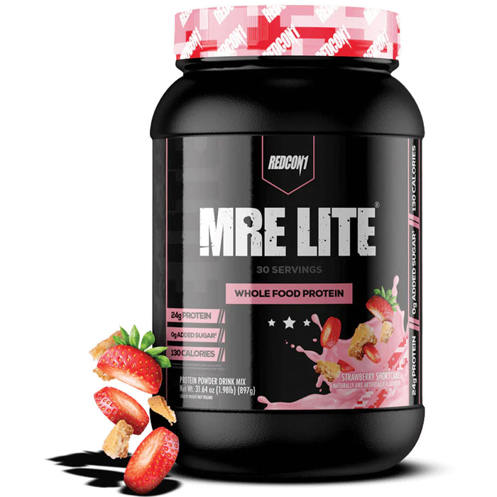 RedCon1 MRE Lite, 30 Servings Strawberry Shortcake - SupplementSource.ca