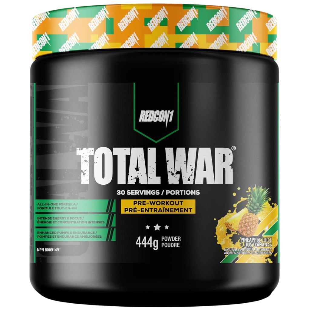 Redcon1 Total War 30 Servings Pineapple Juice - SupplementSource.ca