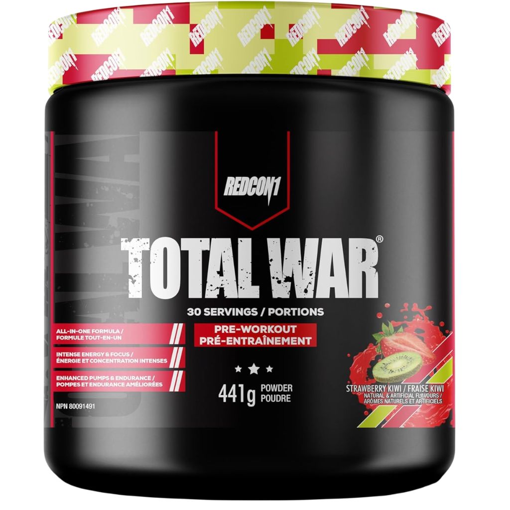 Redcon1 Total War 30 Servings Strawberry Kiwi - SupplementSource.ca