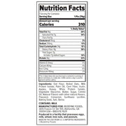 Redefine Foods Oatmeal Protein Pie Nutrition Panel - SupplementSource.ca