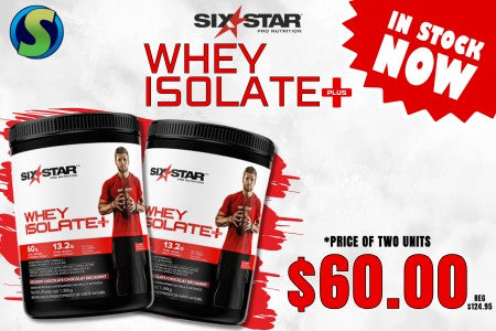 Restock Alert - Six Star Whey Iso + Back in Stock - SupplementSource.ca