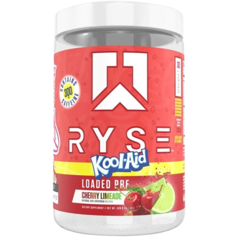 Ryse Loaded Pre 60 Servings Cherry Limeade - SupplementSource.ca