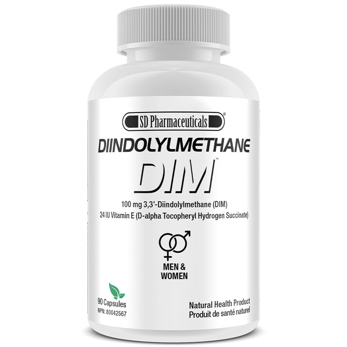 SD Pharmaceuticals DIINOLYLMETHANE DIM, 90 VCaps - SupplementSource.ca