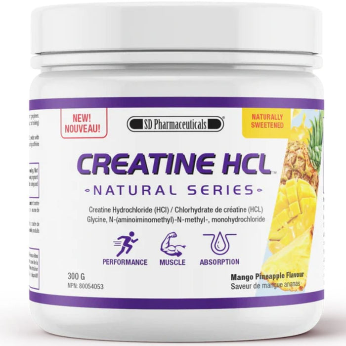 SD Pharmaceuticals Creatine HCL Powder 300g Mango Pineapple - SupplementSource.ca