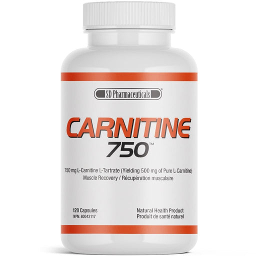 SD Pharmaceuticals L-Carnitine 120 Capsules - SupplementSource.ca