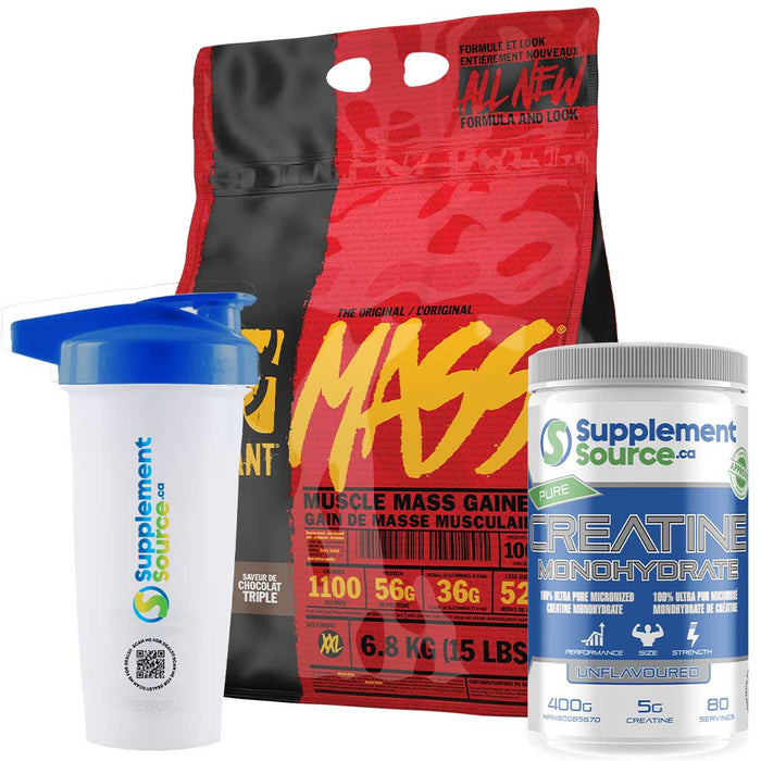 Exclusive Beginner's Gainer Stack Only Available at SupplementSource.ca!