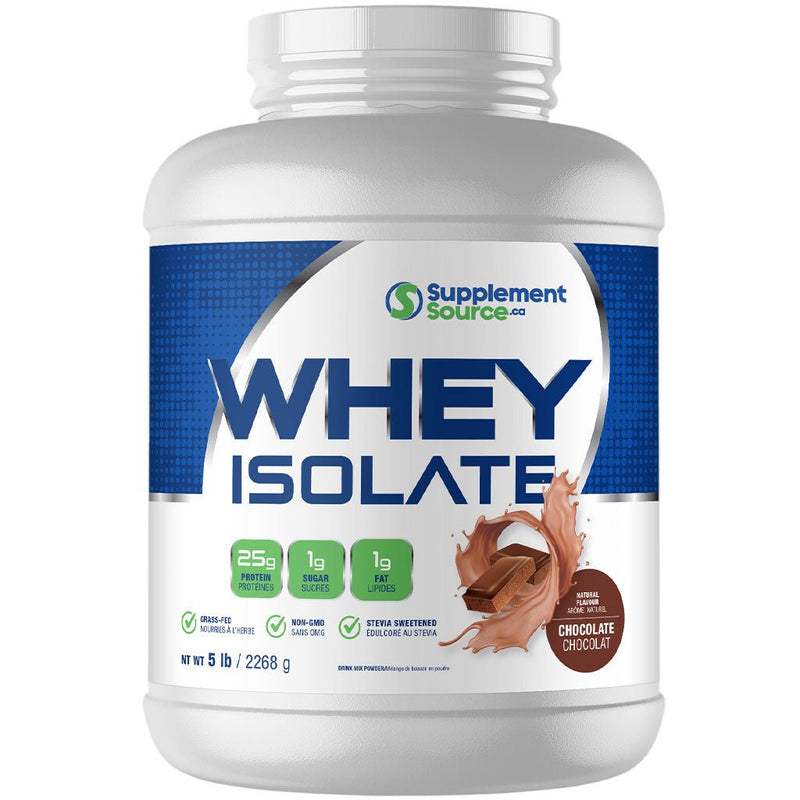 SupplementSource.ca Whey Isolate, 5lb Chocolate 