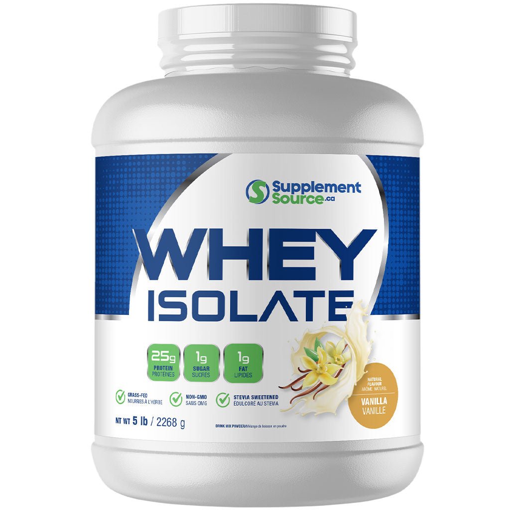 SupplementSource.ca Whey Isolate, 5lb Vanilla