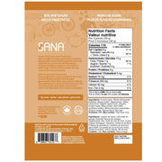 Sana Protein Bites Caramel Milk Chocolatey Nutrition Panel - SupplementSource.ca