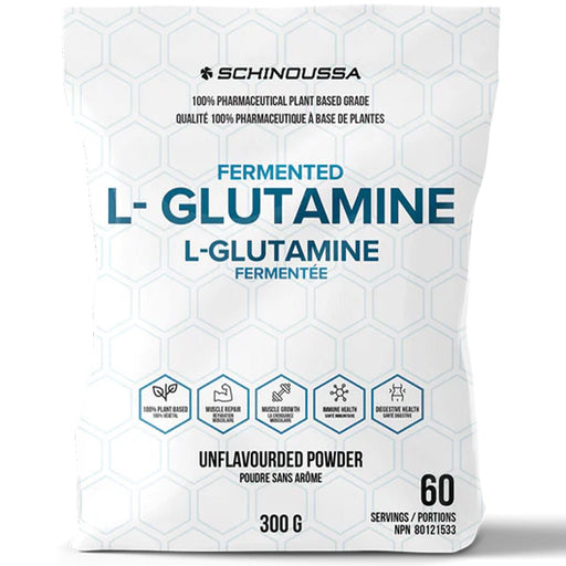 Schinoussa Fermented L-Glutamine 300g Unflavoured - SupplementSource.ca