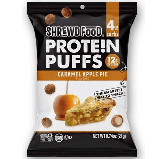 Shrew Food Protein Puffs, 8-Pack Caramel Apple Pie - SupplementSource.ca