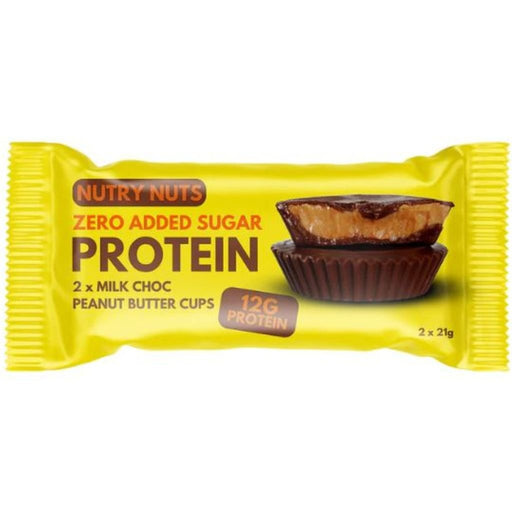 Single Nutry Nuts Milk Choc Peanut Butter Cups - SupplementSource.ca