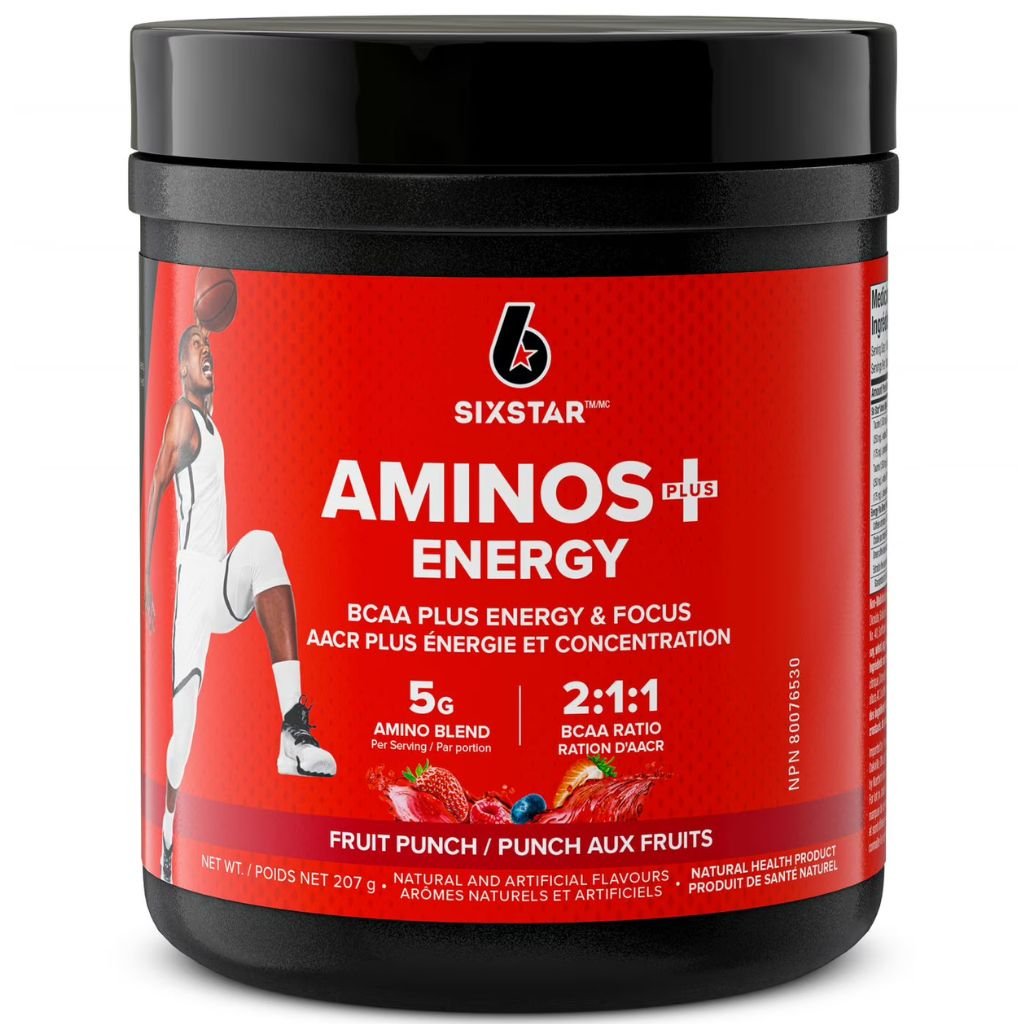 AminoPlus 05 ✖️6個 Six Star AMINOS + ENERGY, 30 Servings — SupplementSource.ca