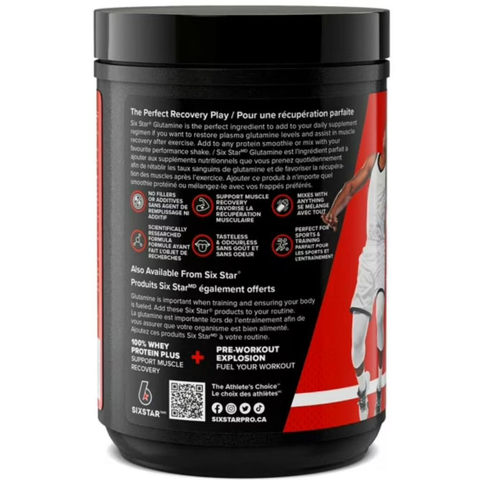 Six Star Glutamine Directions - SupplementSource.ca