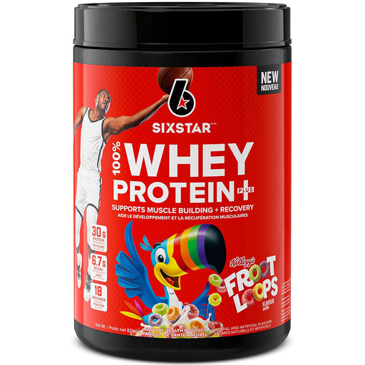 Six Star 100% Whey Protein+, 1.8lbs Froot Loops - SupplementSource.ca