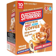 Smarter Snacks Protein Coffee Caramel Macchiato, 10x330g - SupplementSource.ca