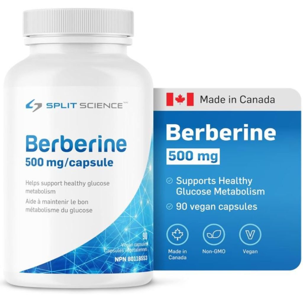 Split Science Berberine, 90 VCaps - SupplementSource.ca