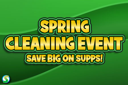 Spring Cleaning Event - Save up to 80% on Clearance Supps