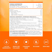 Sproos Gut Collagen, 311g Apple Ginger Nutrition Facts - SupplementSource.ca