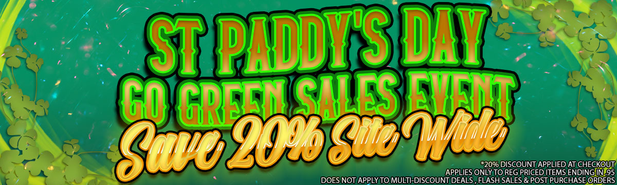 St. Paddy's Day Go Green Sales Event - Save 20% Site Wide* - SupplementSource.ca