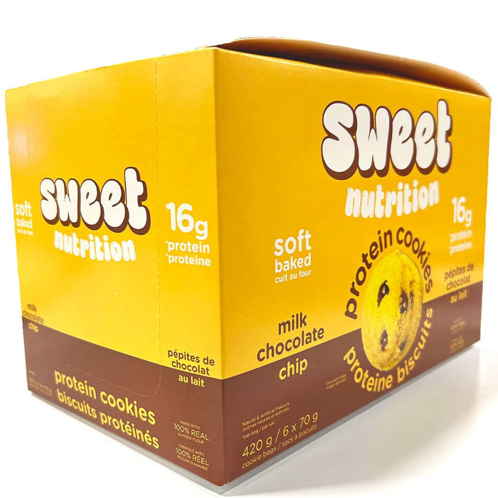 BISCUITS PROTÉINÉS Sweet Nutrition, paquet de 6