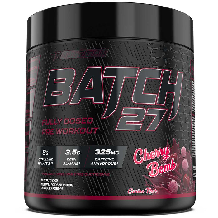 TC Nutrition LOT 27 PRE-WORKOUT, 40 Portions