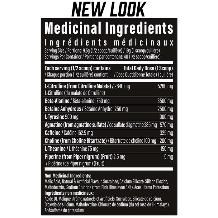 TC Nutrition Batch 27, 40 Servings Pineapple Mango NEW LOOK Nutrition Panel - SupplementSource.ca