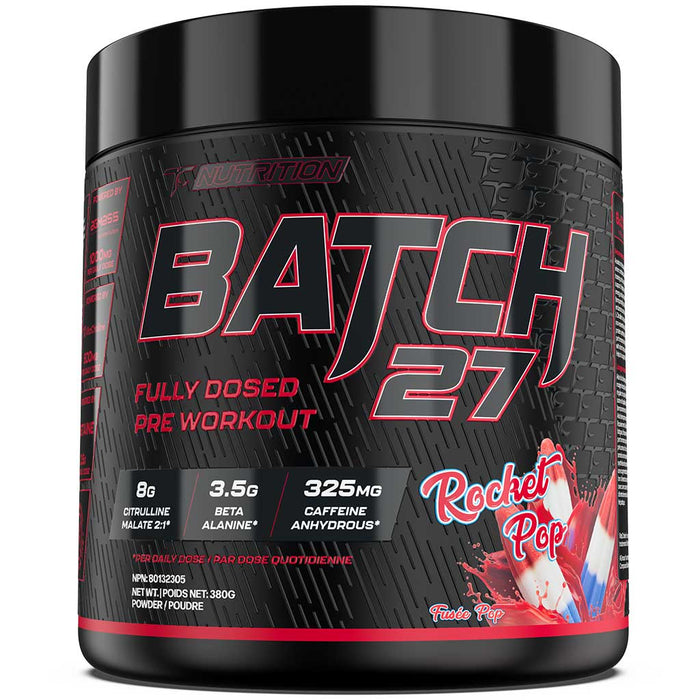 TC Nutrition LOT 27 PRE-WORKOUT, 40 Portions