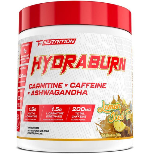 TC Nutrition Hydraburn 30 Servings Lemon Iced Tea - SupplementSource.ca