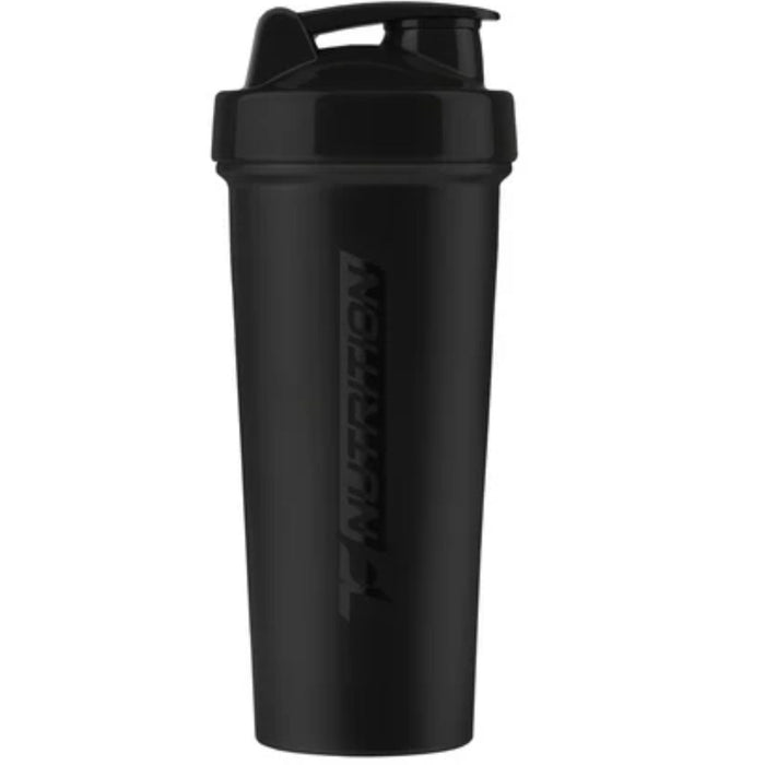 TC Nutrition Logo Shaker Bottle, 700ml Black - SupplementSource.ca