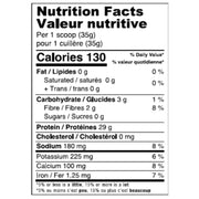 TX Supplements Enhanced Protein, 2.2lbs Nutrition Panel - SupplementSource.ca