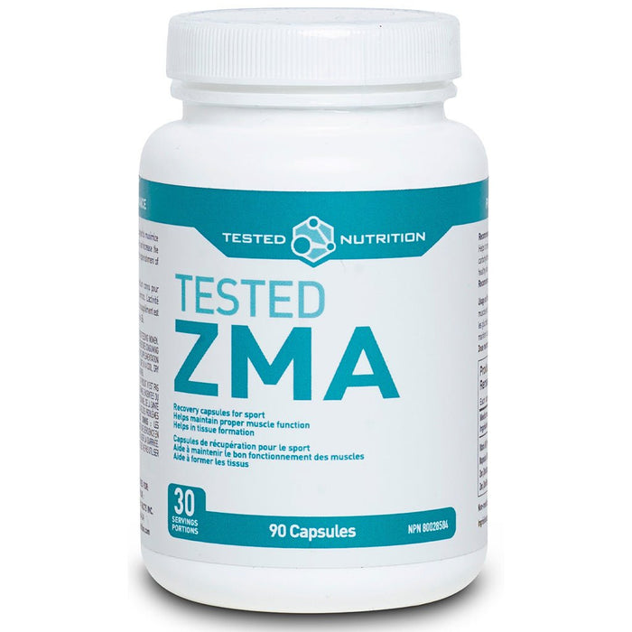 Tested Nutrition ZMA ( Zinc | Magnesium | B6 ), 90 Caps