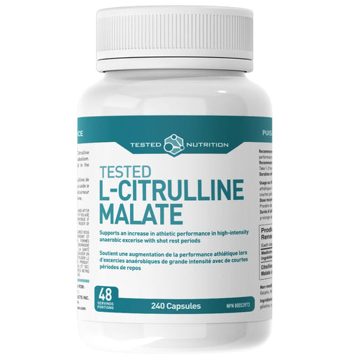 Tested Nutrition L-CITRULLINE, 240 Caps - SupplementSourceca